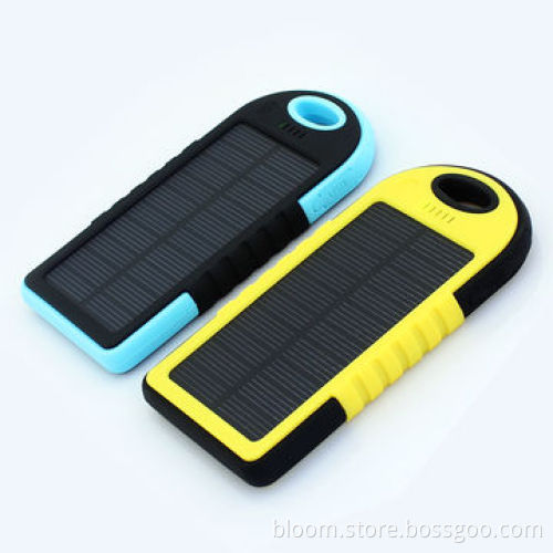 Sports Solar Power Bank for Mobile Phones, Capacity of 5,000mAh, Accept OEMNew